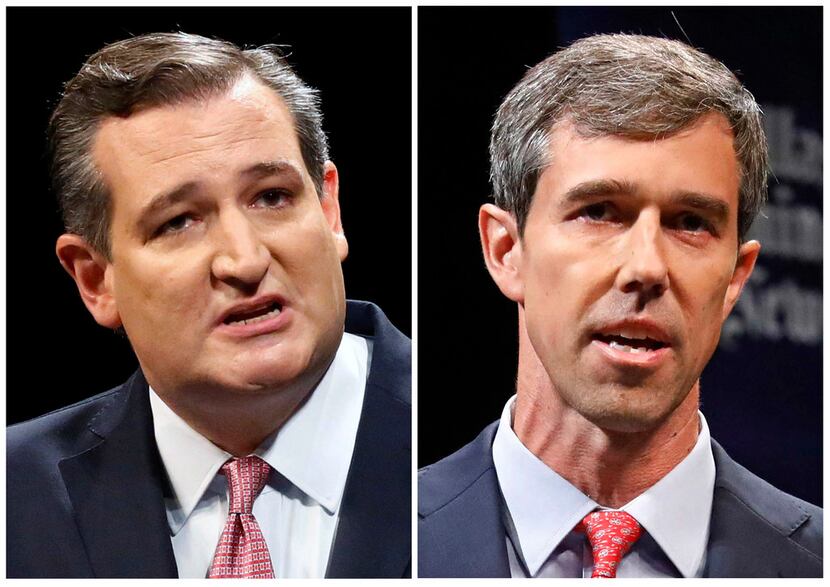 Sen. Ted Cruz (left) and Rep. Beto O'Rourke have both raised massive amounts of money to...