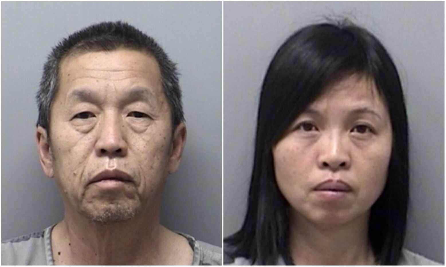 David Kwan, 59, and Cuixin Chen, 45, both from Gardena, Calif. were arrested Sunday and...