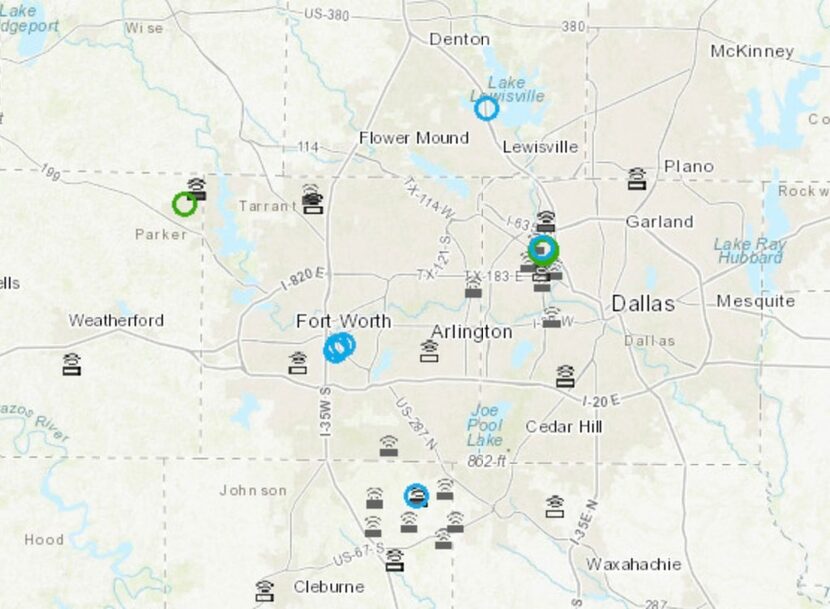 The UT Bureau of Economic Geology's interactive earthquake map shows 20 quakes in North...