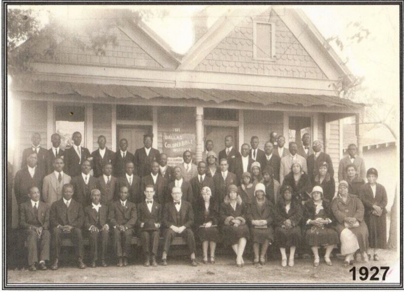 In 1927, the year it was formed, the Southern Bible Institute was called 
the Dallas Colored...