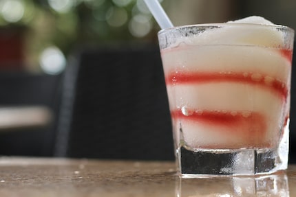 Mi Cocina's Mambo Taxi — a frozen margarita-sangria swirl — has become famous in Dallas.