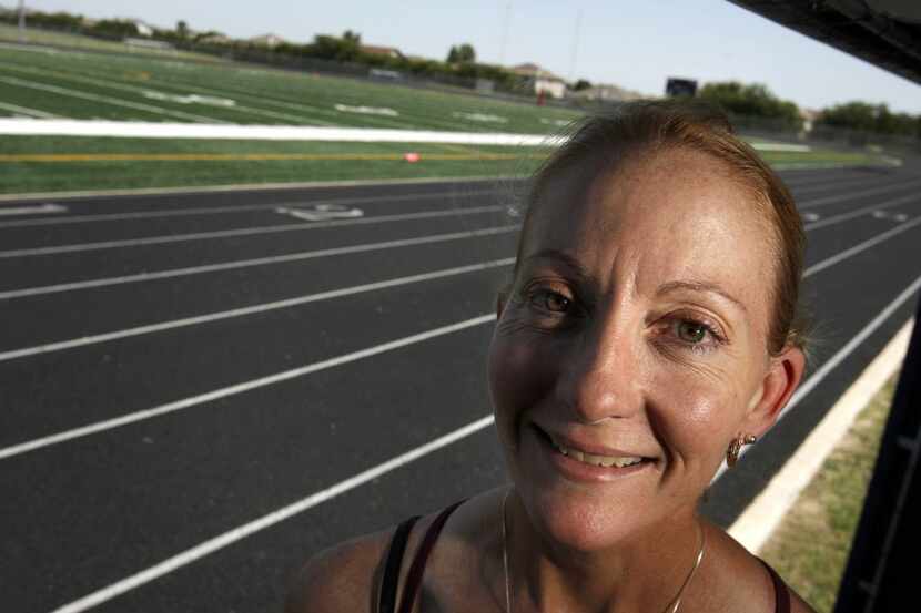 Jody Hawkins poses for a portrait at Centennial High School in Frisco on Tuesday, June 3,...