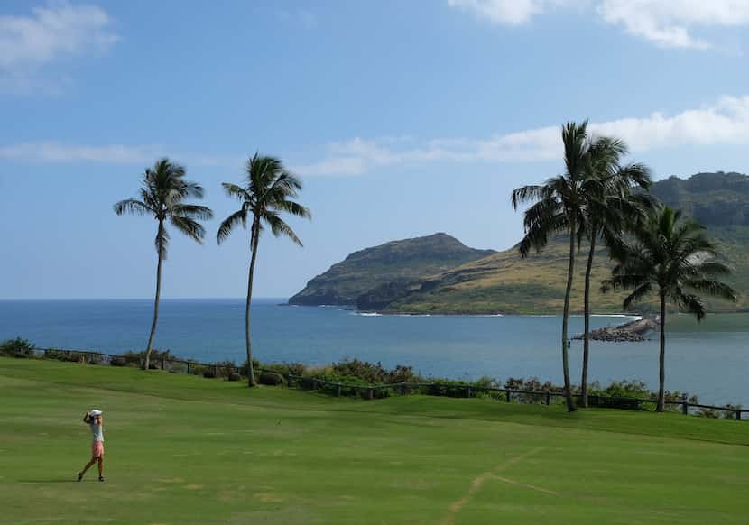 Hokuala is a stunning golf course on the south shore of Kauai, with killer views.