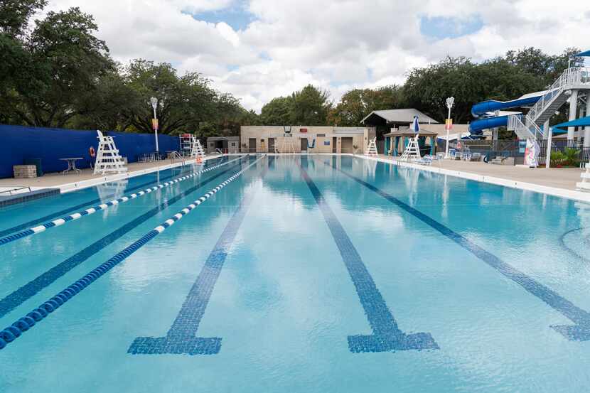 The Holmes Aquatic Center features a 50-meter pool, a water slide, 3- and 1-meter diving...