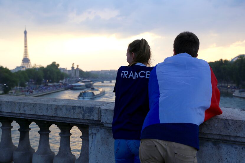 The Seine is appealing in all seasons, but the summer crowds have faded by the fall in Paris.