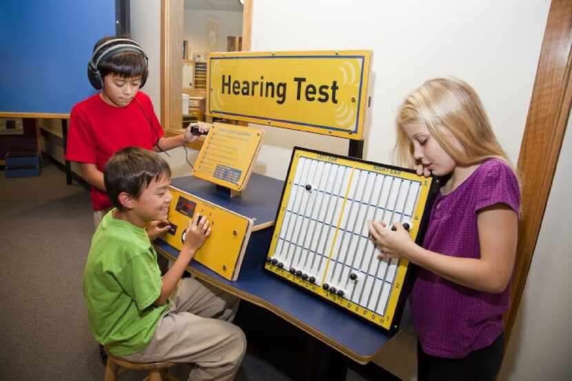  Kids can learn about the sonic world at Sci-Tech Discovery Center's exhibit, Sonic Sensation.