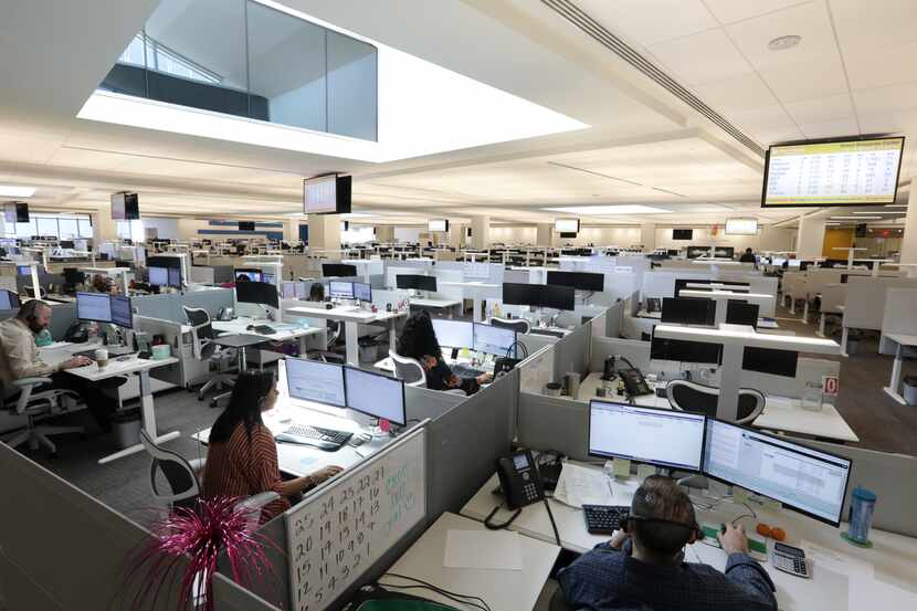 Office worker attendance in the Dallas area rose by about 7% over the last year but remains...