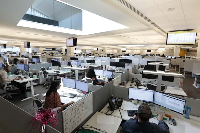 Office worker attendance in the Dallas area rose by about 7% over the last year but remains...