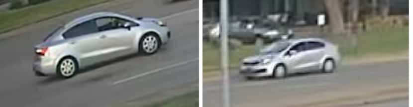 Authorities have released a picture of this car they believe was involved in the fatal...