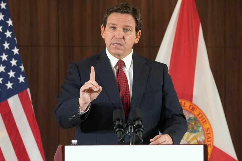 Florida Gov. Ron DeSantis is scheduled to attend the annual Dallas County Republican Party’s...