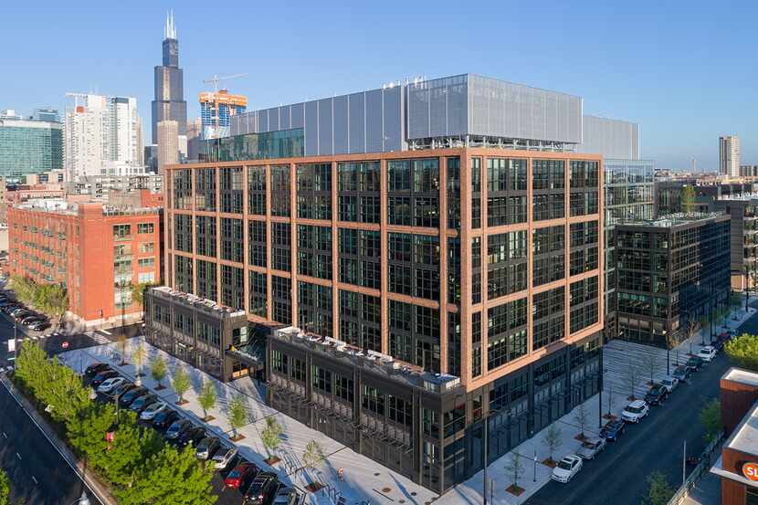 Sterling Bay developed McDonald's new headquarters in Chicago's West Loop to look like an...