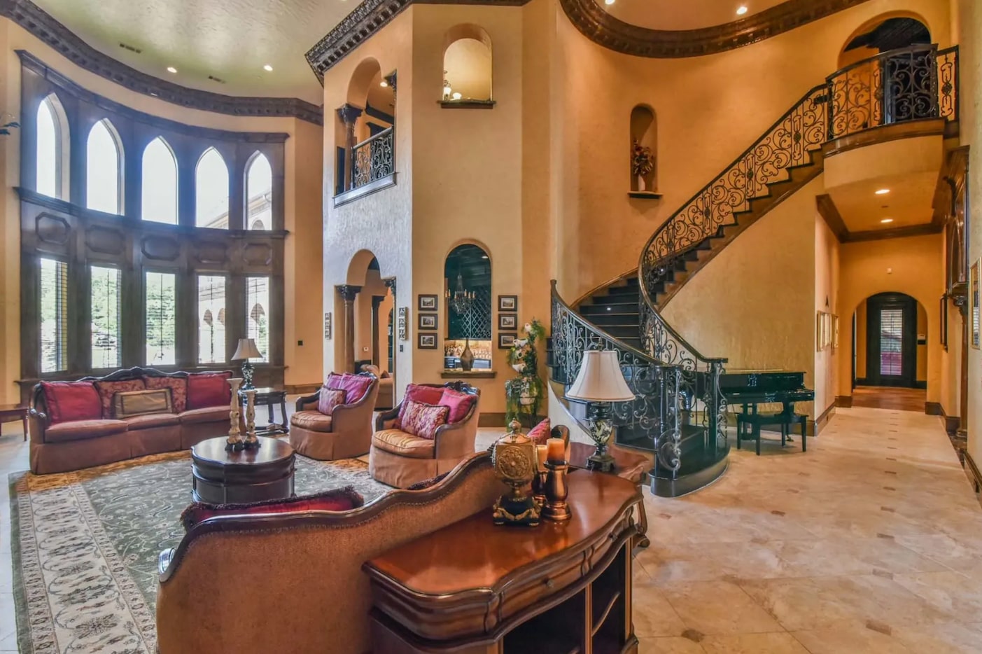 The Southlake estate is almost 20,000 square feet.