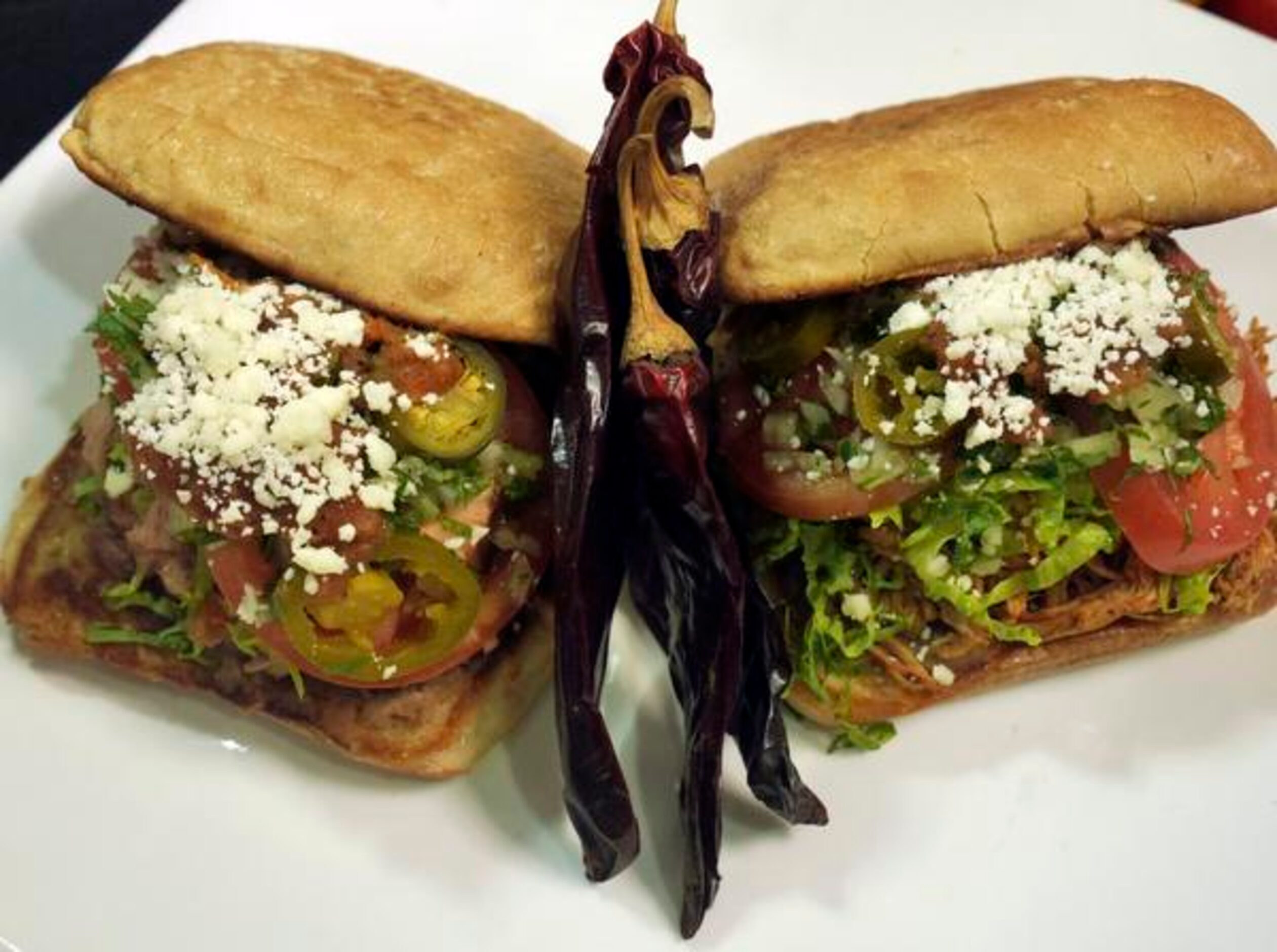 
The Full Court Press Texas Torta for $12 by Legends Executive Chef Orazio LaManna will be...