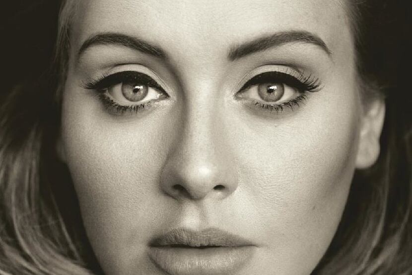 This CD cover image released by Columbia Records shows "25," the latest release by Adele....