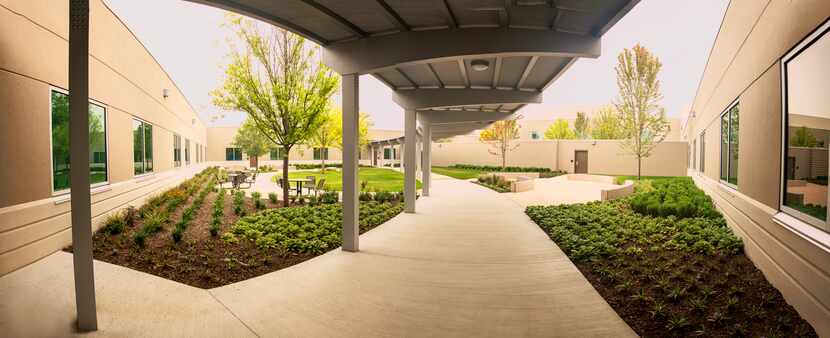 A view of Medical City McKinney's new behavioral health pavilion at the Medical City...