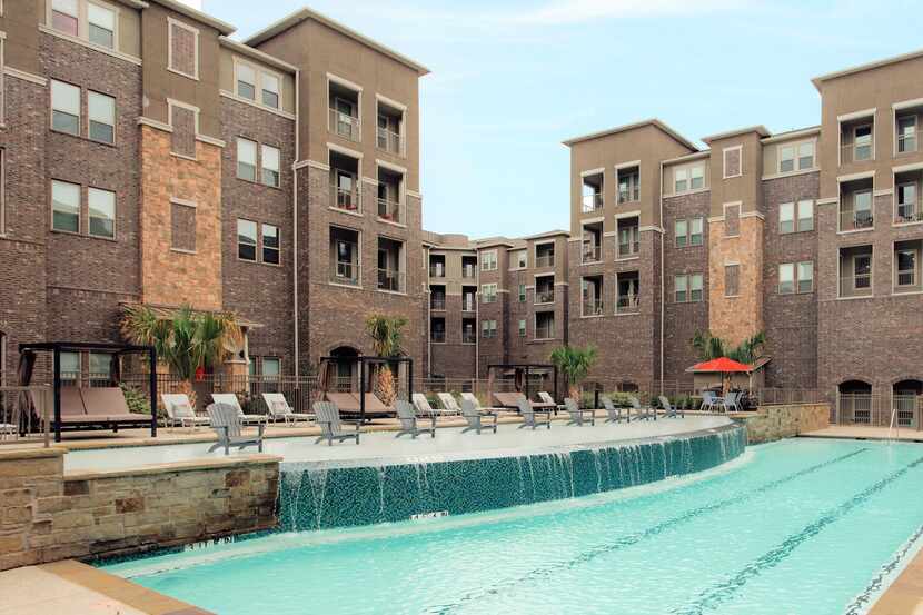 Construction of the 271-unit Central Park at Craig Ranch apartments in McKinney wrapped up...