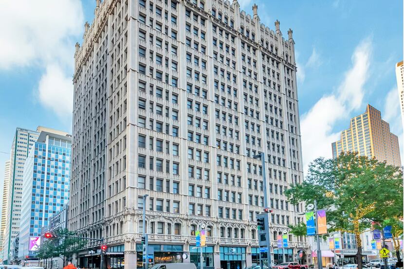Downtown Dallas' 110-year-old Kirby Building was built by St. Louis beer tycoon Adolphus Busch.
