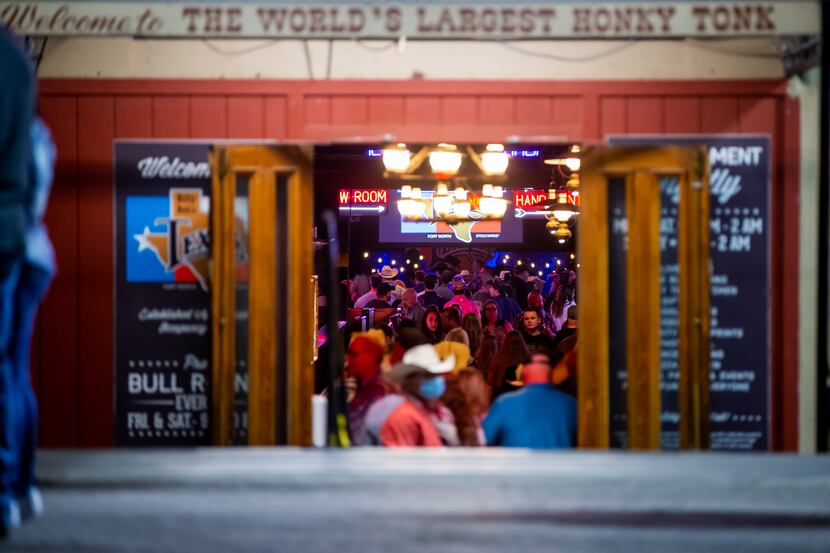 Billy Bob's, the venerable Fort Worth honky-tonk, will renovate the area surrounding its...