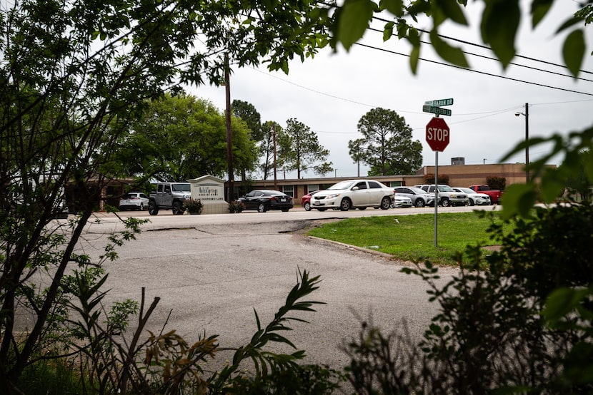 The intersection of Baron Drive and Shepherd Lane outside of the Balch Springs Nursing Home...