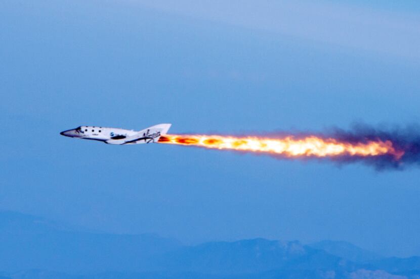Virgin Galactic’s SpaceShipTwo will launch from Spaceport America in New Mexico. In an...