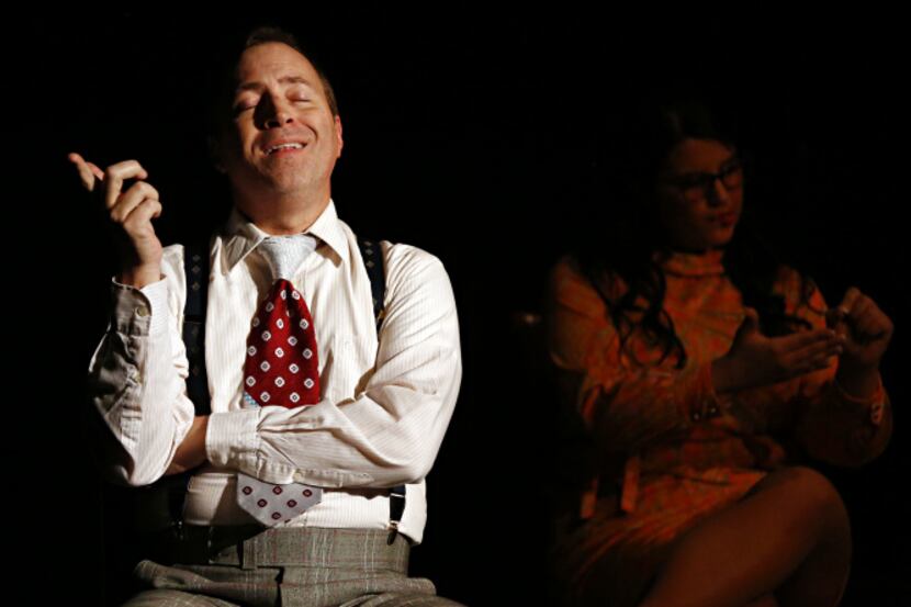 Art Kedzierski performs during "Working: A Musical" Friday, January 24, 2014 at the...