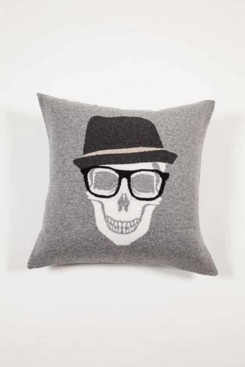 
Leering pillow from Italy’s Rani Arabella collection, $395 at Nest, Dallas.
