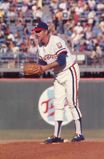 Former Texas Rangers pitcher Gaylord Perry.