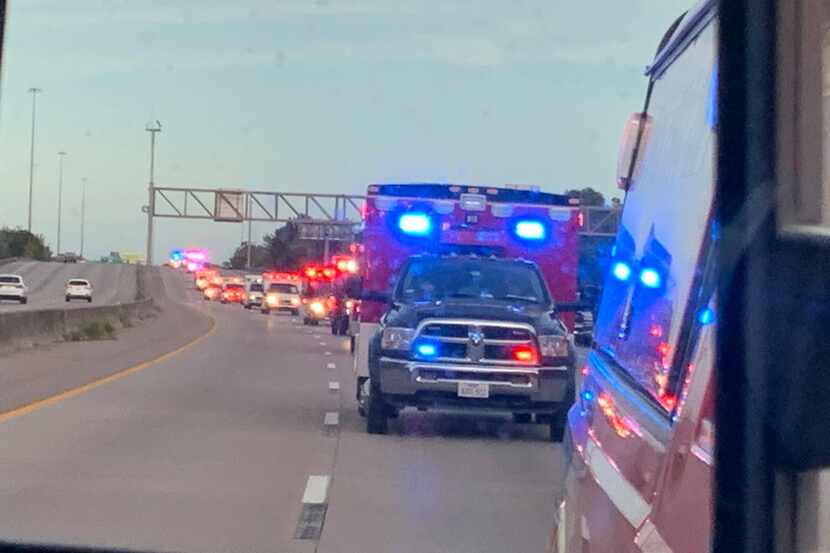 The Richardson Fire Department was part of an evacuation and rescue effort in connection...