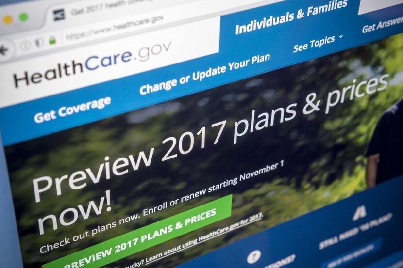 The Healthcare.gov website, assisting consumers in obtaining health insurance. (Richard B....