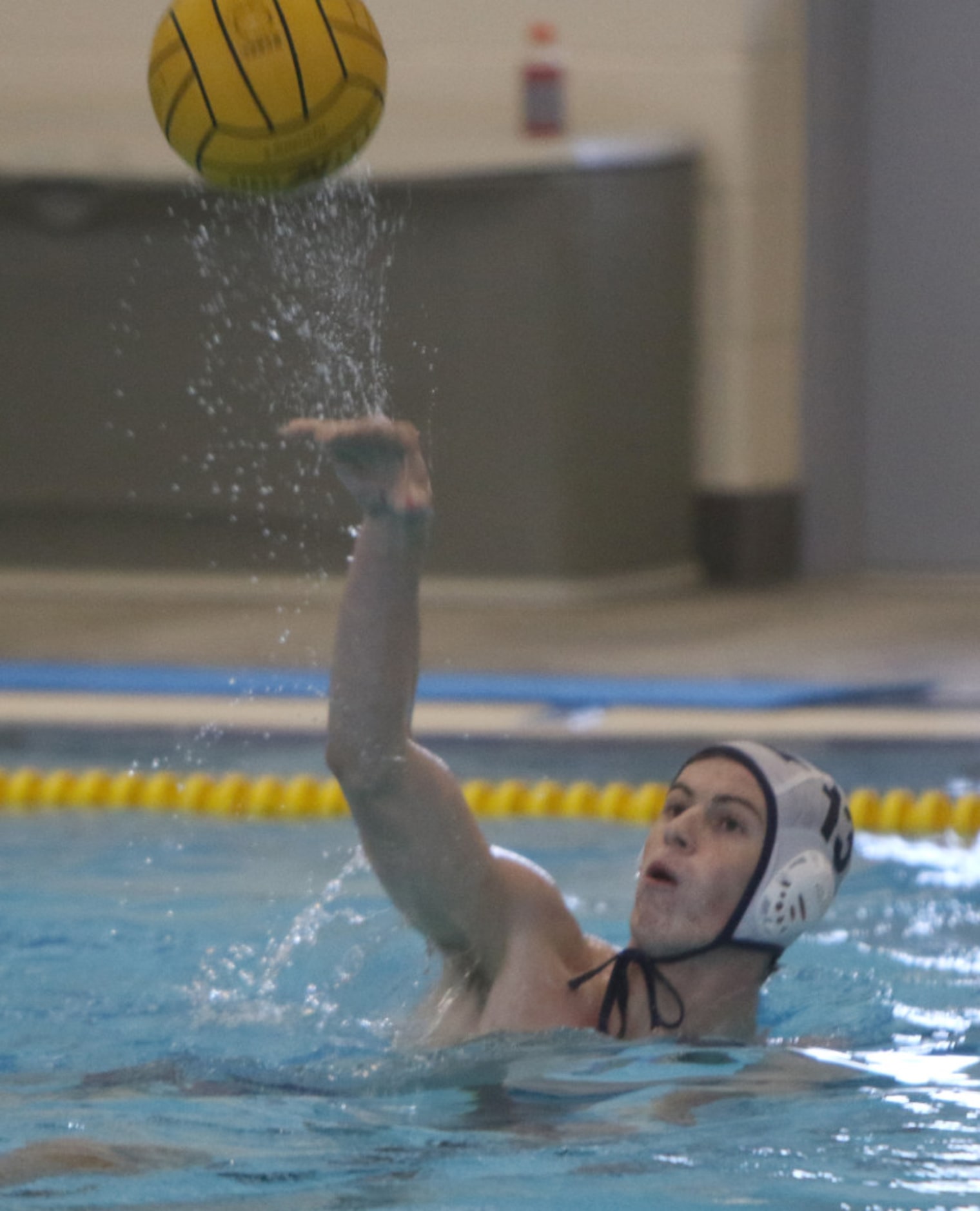 Flower Mound's Will Morris (13) passes across court during the first half of action against...