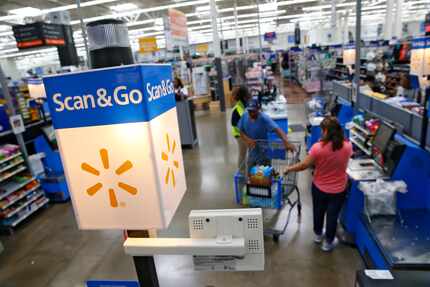 People have shopped using Scan & Go at Walmart at Timber Creek Crossing in Dallas and other...