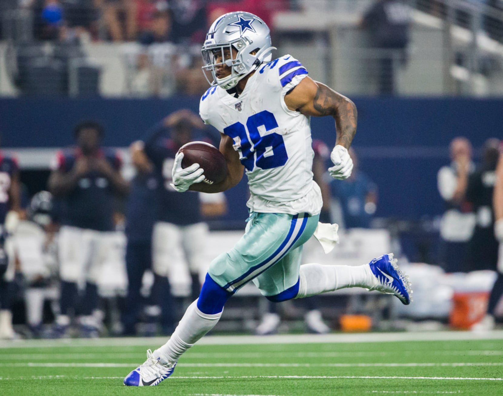 Step Forward: RB Tony Pollard Practices With Dallas Cowboys For 1st Time in  2 Weeks - FanNation Dallas Cowboys News, Analysis and More