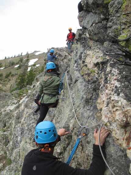 Via Ferrata is an exciting and invigorating new way to experience the peaks above Jackson...