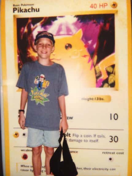 Me at a Dallas-area Pokemon mall event at some point in the ancient past. If you can't tell,...