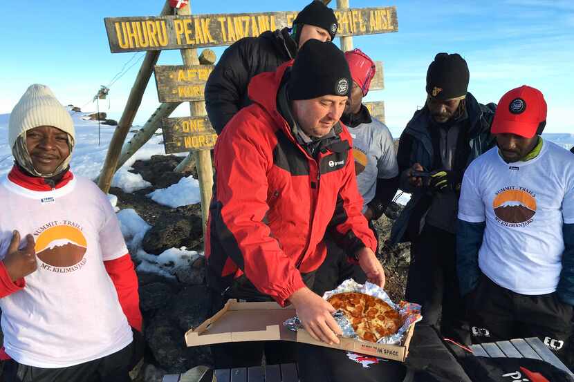  Plano-based Pizza Hut snagged a Guinness World Records title for the highest altitude pizza...
