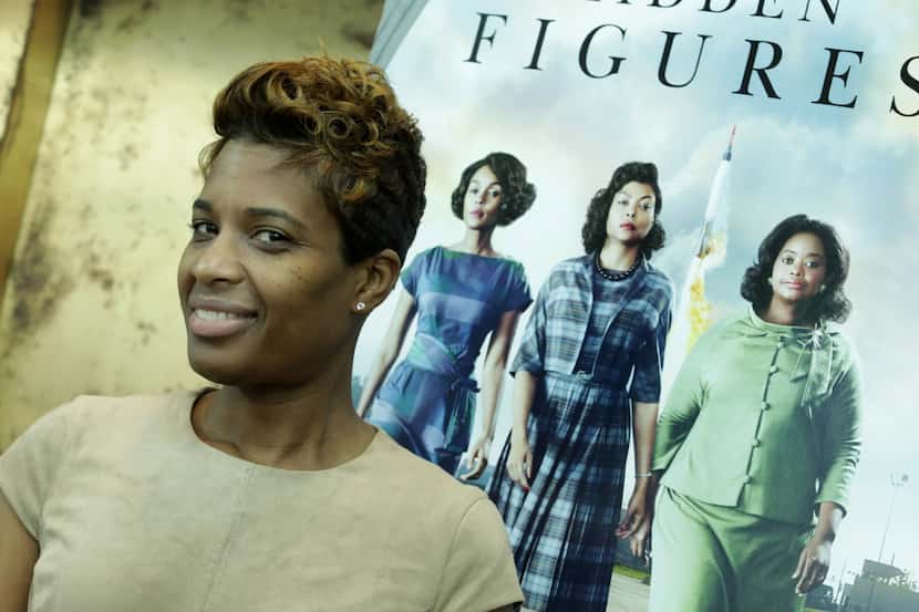 Jennifer Stimpson, one of the National Society for Black Engineers DFW "Hidden Figures of...