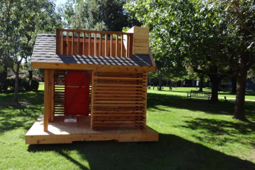 This is one of the playhouses that be auctioned during The Real Estate Council?s 21st annual...