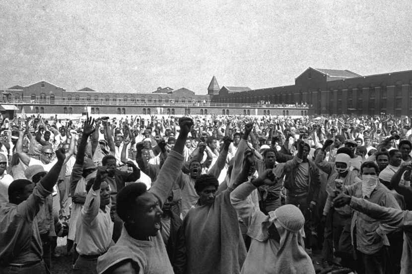 On Sept. 10, 1971, inmates of Attica State Prison voiced their demands during a negotiating...