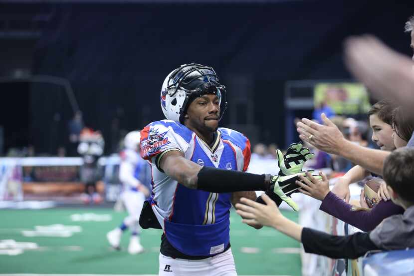 Clinton Solomon led the Texas Revolution in receiving yards with 114