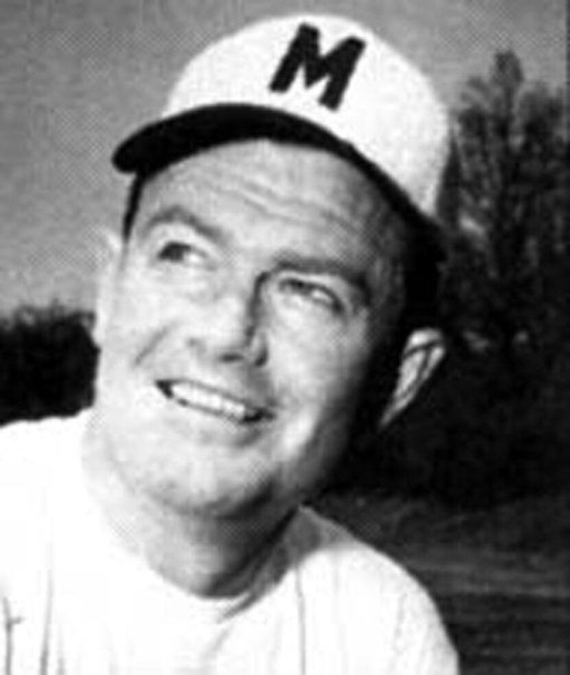 Darrell Royal as Mississippi State coach 1954-55.