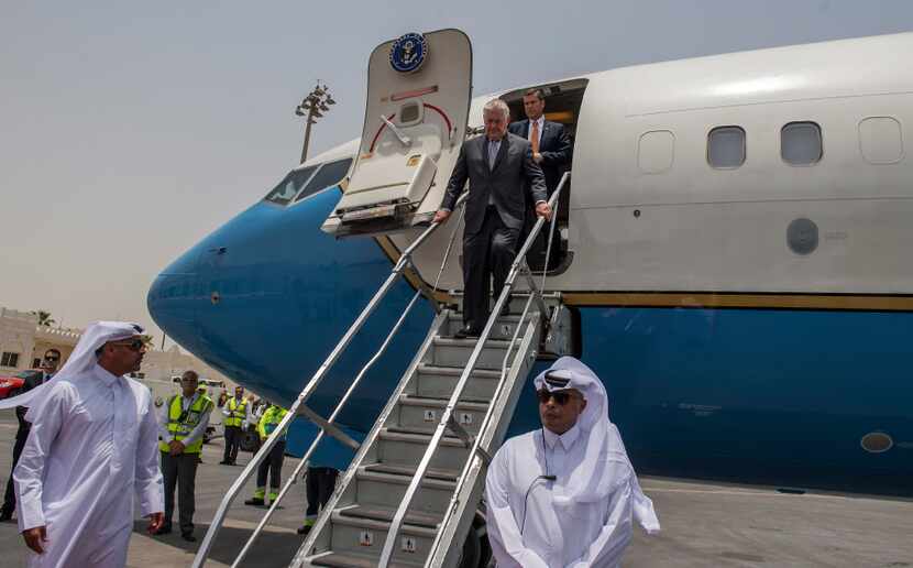 Secretary of State Rex Tillerson arrived in Doha, Qatar,  on Thursday. The top U.S. diplomat...