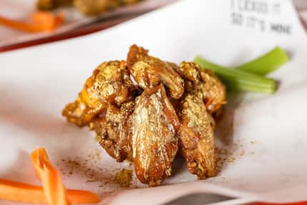 What are 24-karat gold Buffalo wings? They're chicken wings covered in edible gold flecks,...