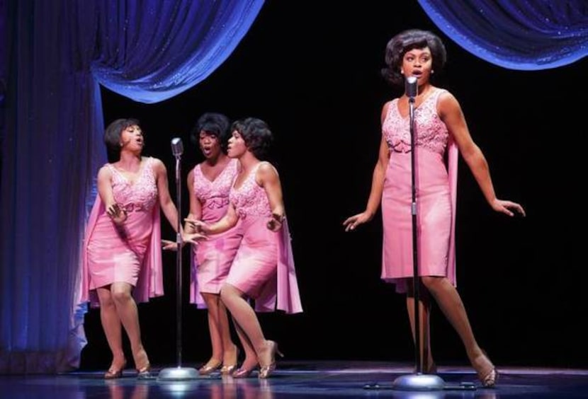 
Alysha Deslorieux, second from right, landed a role as one of the Shirelles in the original...