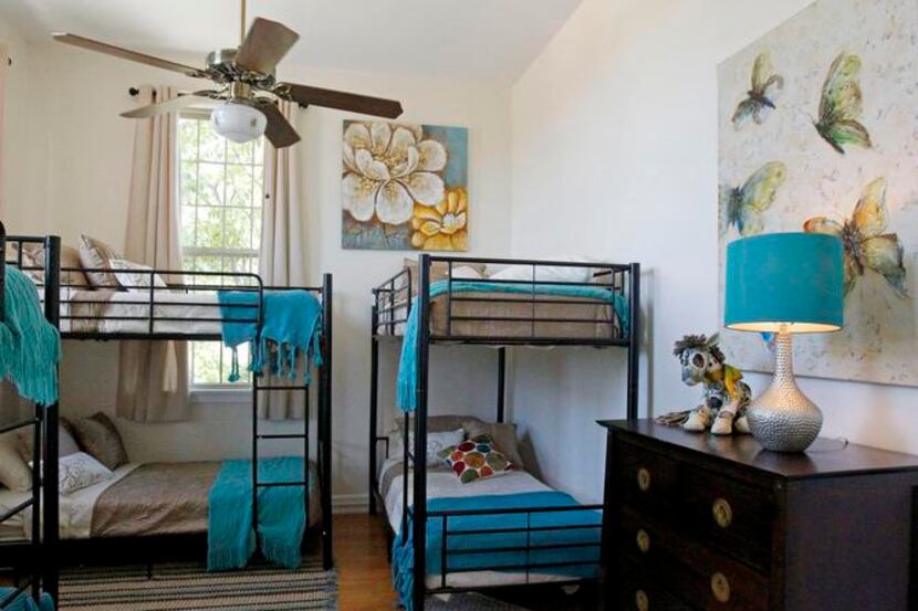 
A bedroom in Mosaic Family Services’ new shelter is one of two that Judy Ferris of...