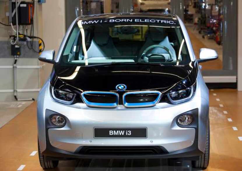 
The electric BMW i3.