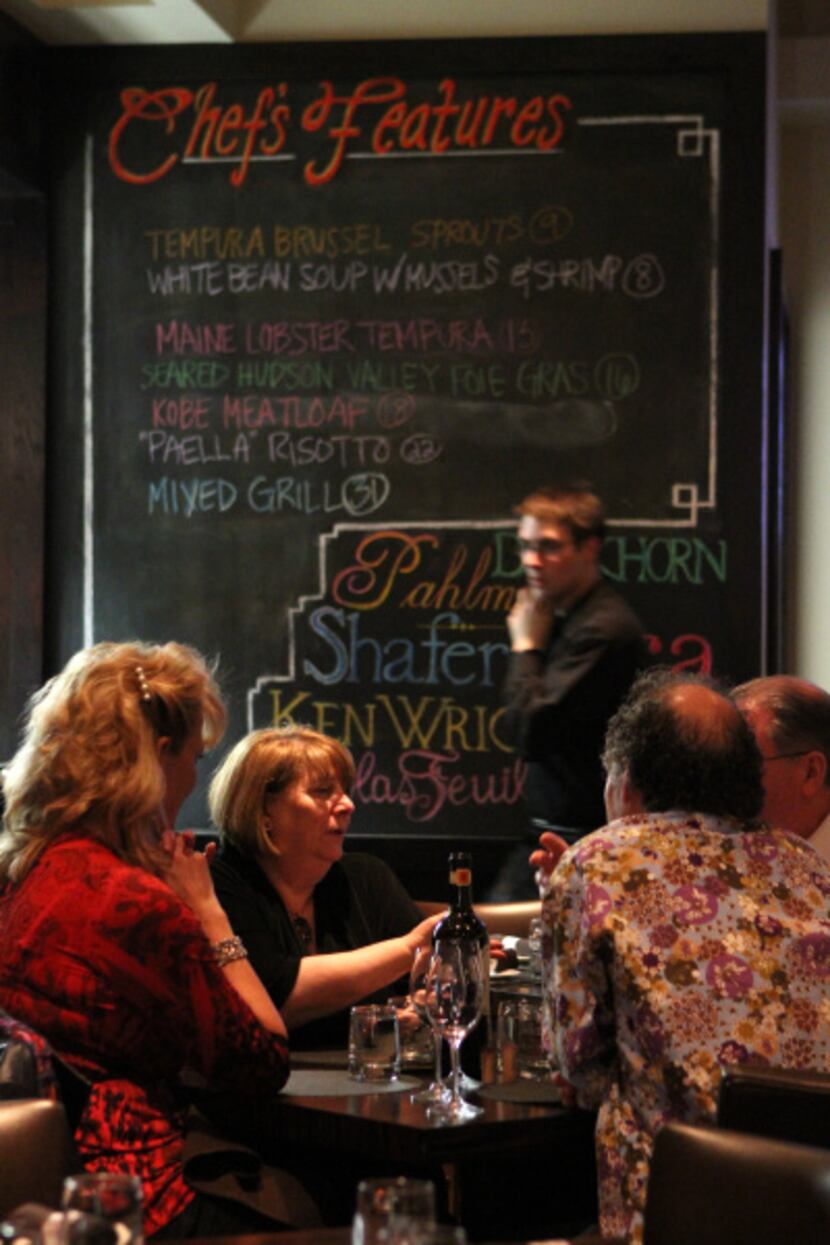 Before committing to anything on the menu be sure to check the blackboard, lest you miss...