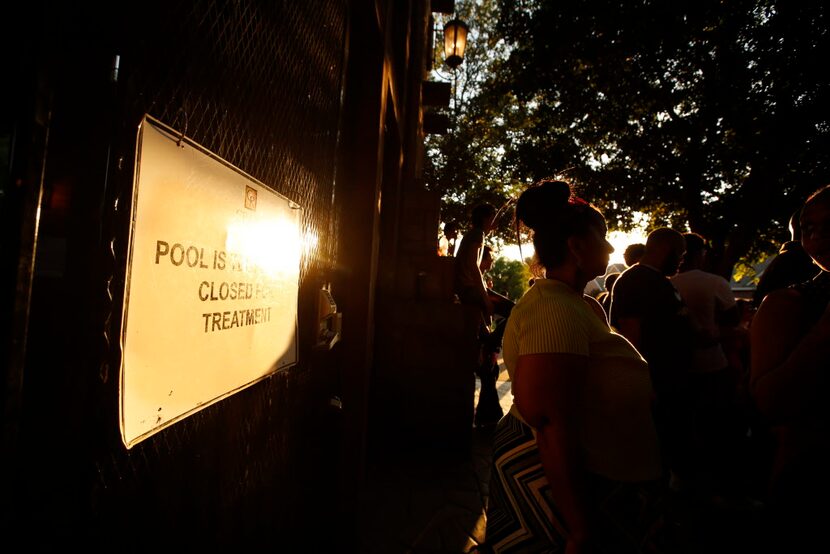 The Craig Ranch pool where McKinney Police Cpl. Eric Casebolt was  seen on video pinning a...