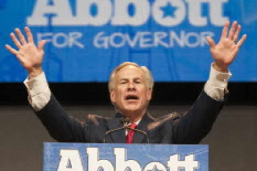  In his successful campaign for governor, Greg Abbott touted his successes in child support...