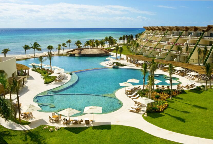 The Grand Velas Riviera Maya is located along the beaches of Playa del Carmen.