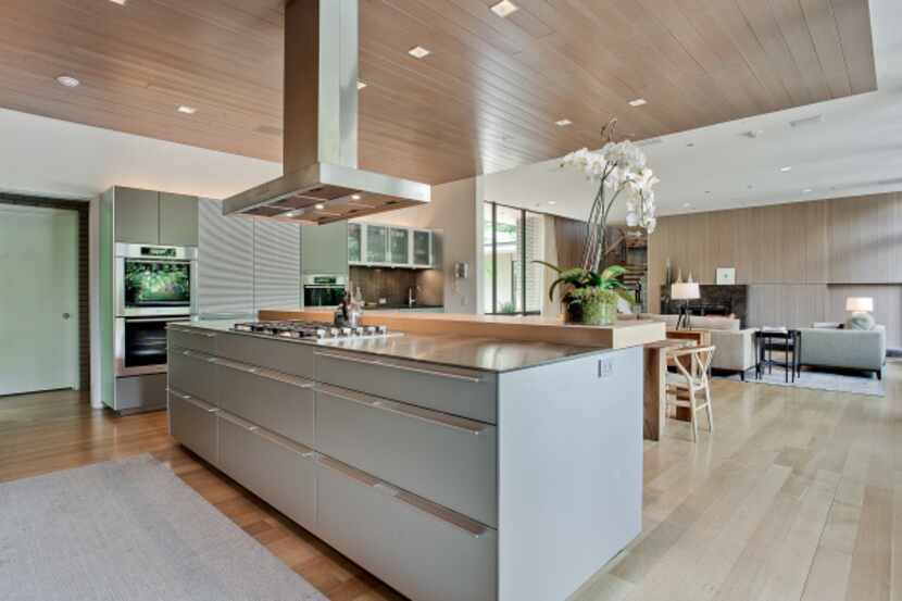 The kitchen of the home at 4626 Watauga Road, Dallas, Texas.